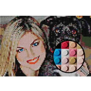 Custom Pixel Art Mosaic from Photo