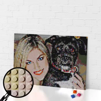 Custom Pixel Art Photo Mosaic
