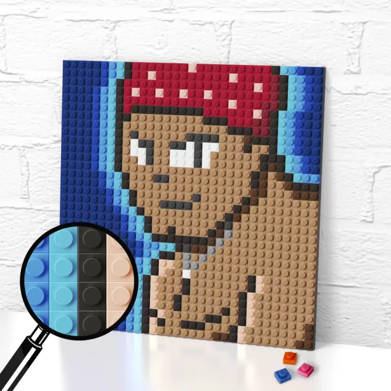 Ricardo Halloween Minecraft Meme lego pixel art render