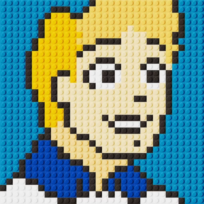 That's my Fetish Meme lego pixel art