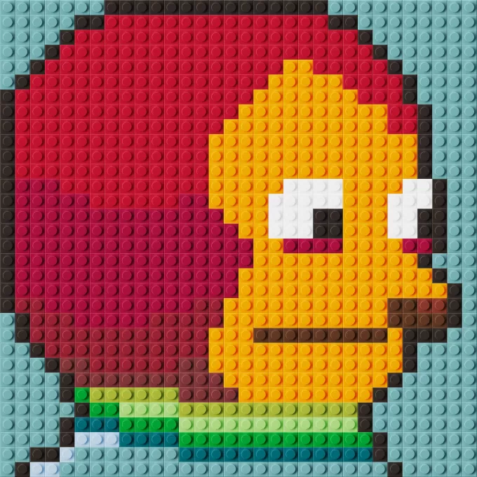 Awkward Look Monkey Puppet Meme lego pixel art rebder lego pixel art