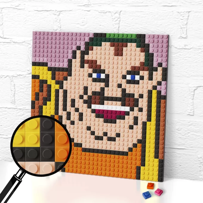 Morshu Meme lego pixel art render