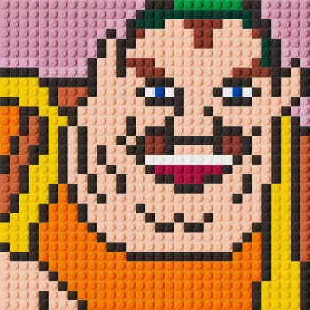 Morshu Meme lego pixel art