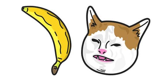 Cat No Banana Meme